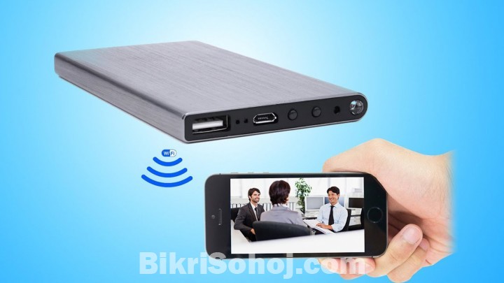 Live IP Camera 5000mAh Powerbank Night Vision Wifi IP Cam